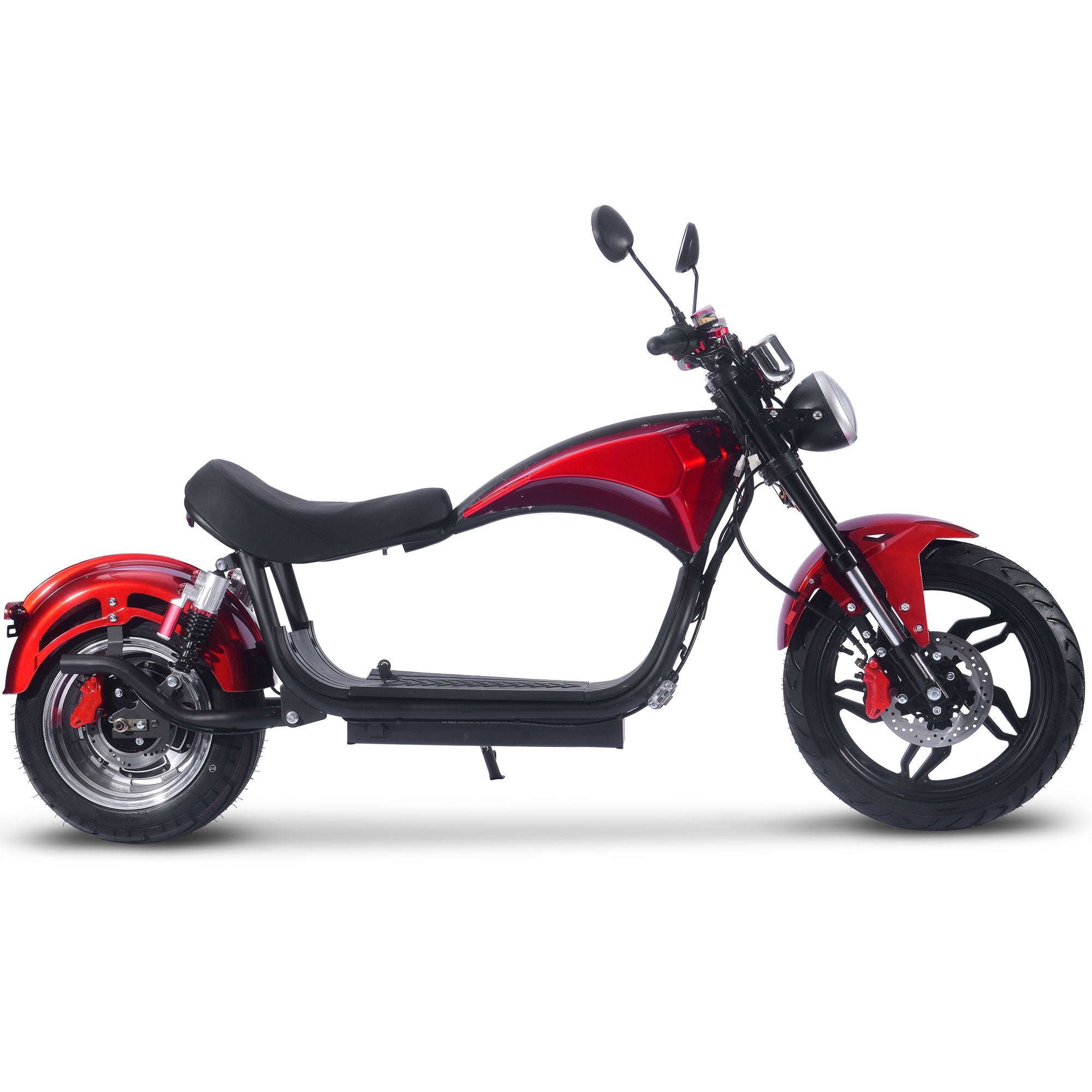 60V 2.5 kW Lithium Chopper Cruiser Bike
