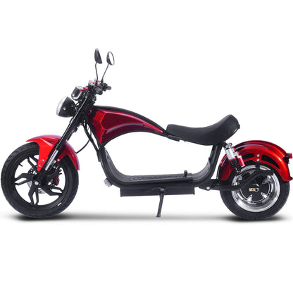 60V 2.5 kW Lithium Chopper Cruiser Bike