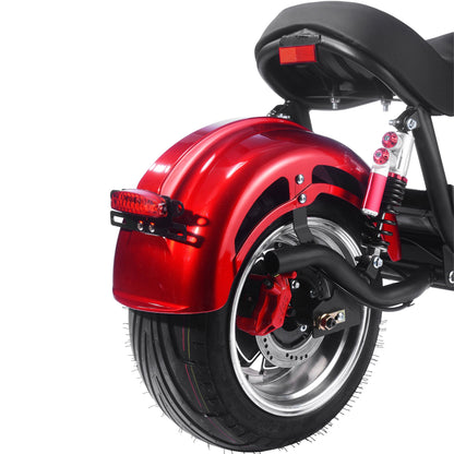 60V 2.5 kW Lithium Chopper Cruiser Bike