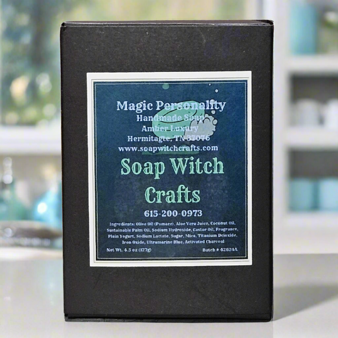 Magic Personality Aloe Vera Bar Soap - Amber Luxury