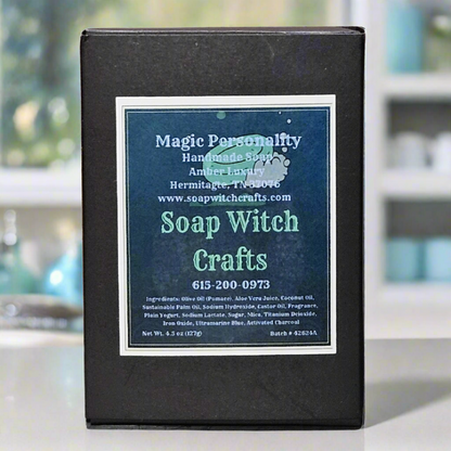 Magic Personality Aloe Vera Bar Soap - Amber Luxury