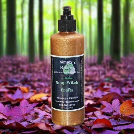 Simply Mythical Shimmering Body Oil Gel - Dragonfruit Sangria