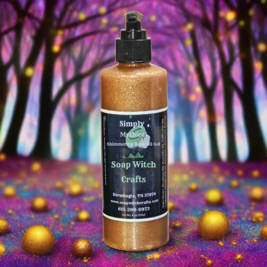 Simply Mythical Shimmering Body Oil Gel - Vanilla Dreams