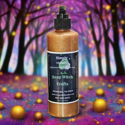 Simply Mythical Shimmering Body Oil Gel - Vanilla Dreams