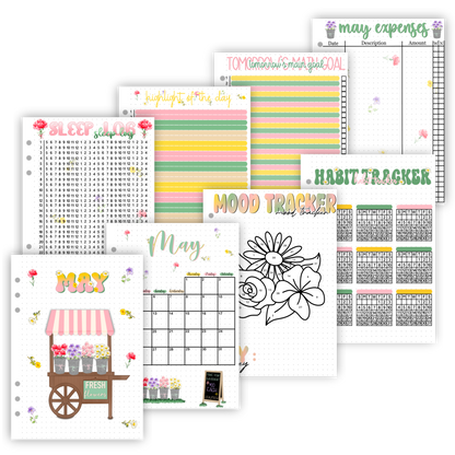 2025 Monthly Page Sets