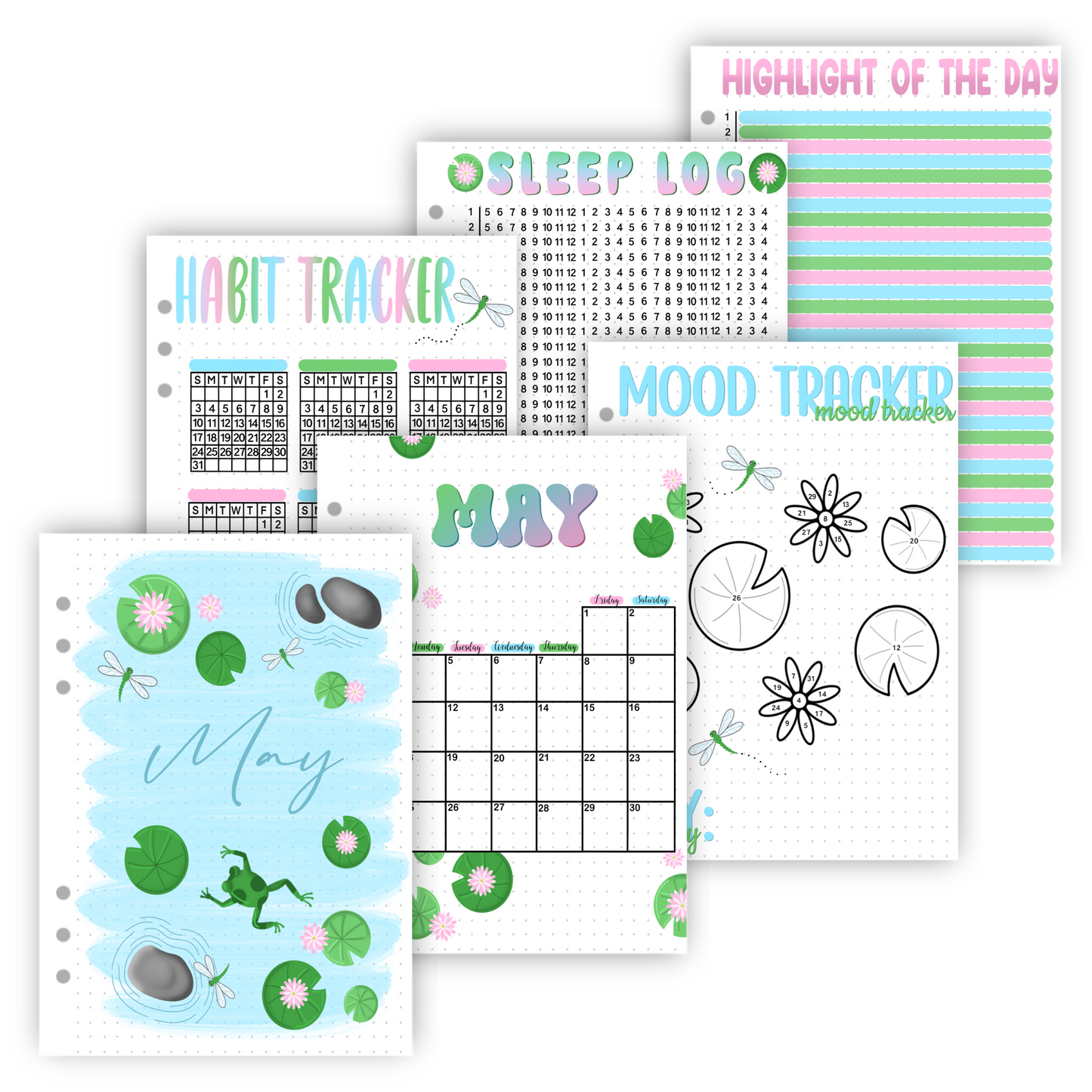2026 Monthly Page Sets