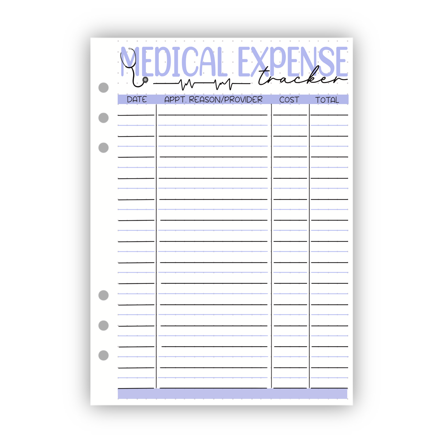 Medical Expense Tracker