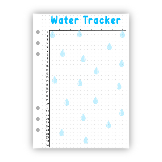 Monthly Water Tracker