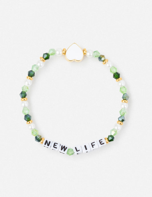 New Life Letter Bracelet