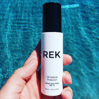 Oil Defense Protection – Oil-Free Hydrating SPF Moisturizer | REK Cosmetics