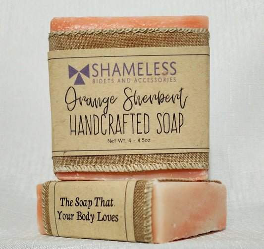 Orange Sherbert Shea Butter Soap (wholeseller)