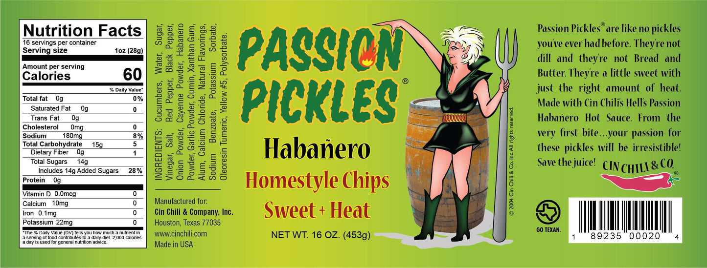 PASSION PICKLES® HABANERO