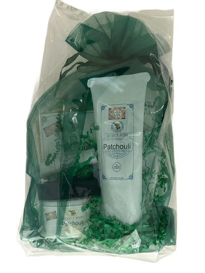 Patchouli Soap, Lotion & Lip Balm Gift Bag