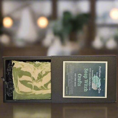 Perilous Prophecies Aloe Vera Bar Soap - Blue Spruce