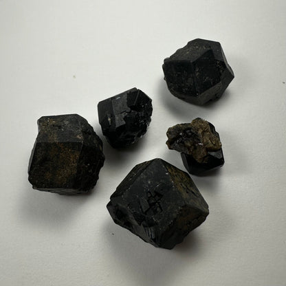 Thumbnail Specimens in Acrylic Box from Morocco