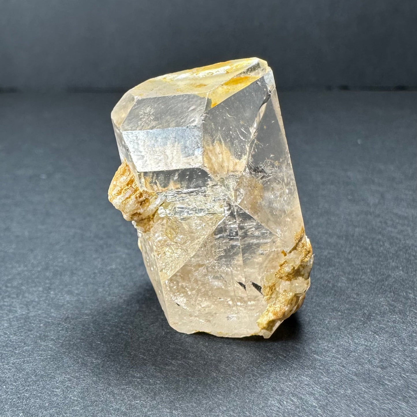 Golden Topaz Crystal from Shigar Valley, Skardu, Pakistan