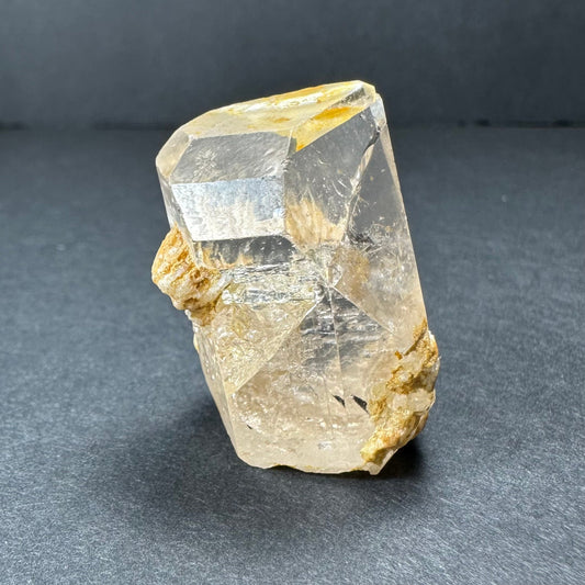 Golden Topaz Crystal from Shigar Valley, Skardu, Pakistan