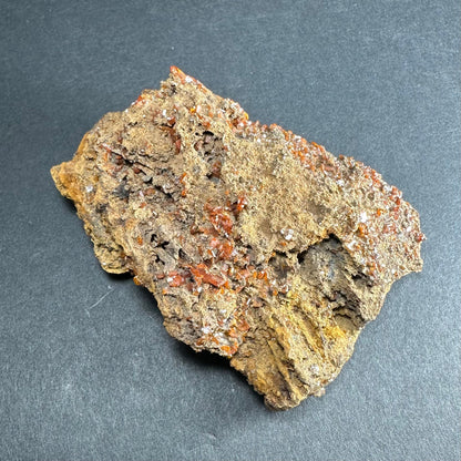 Wulfenite Crystals on Matrix from China