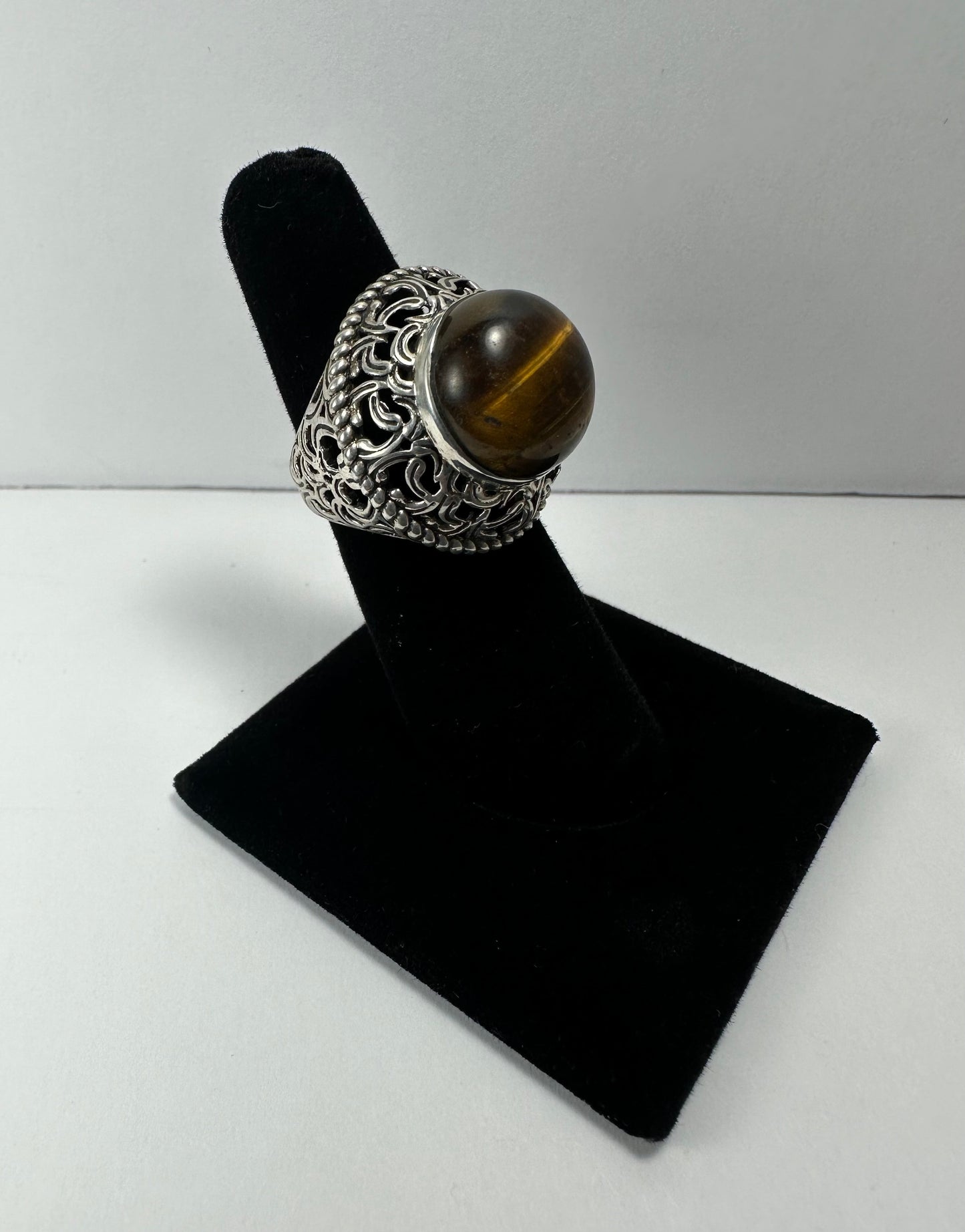 Tiger's Eye Ring