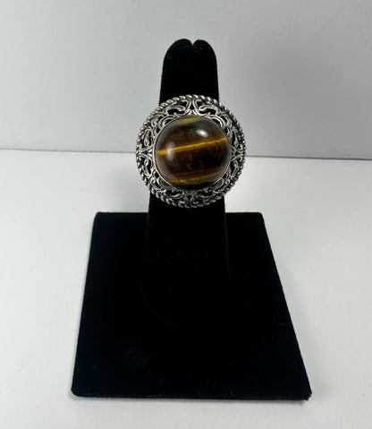 Tiger's Eye Ring