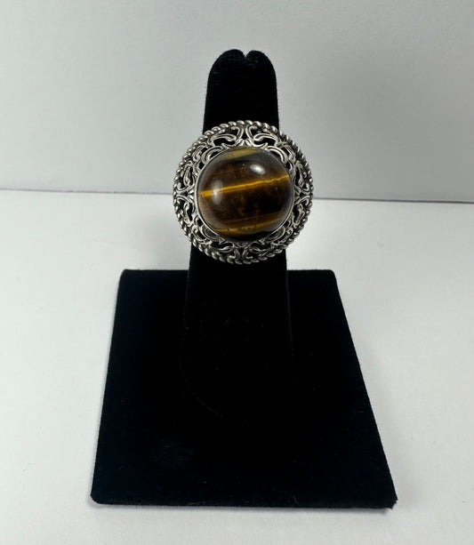 Tiger's Eye Ring