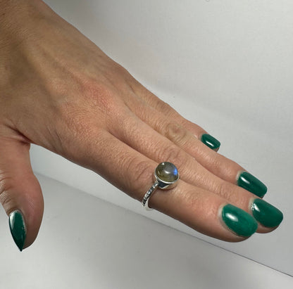 Labradorite Ring