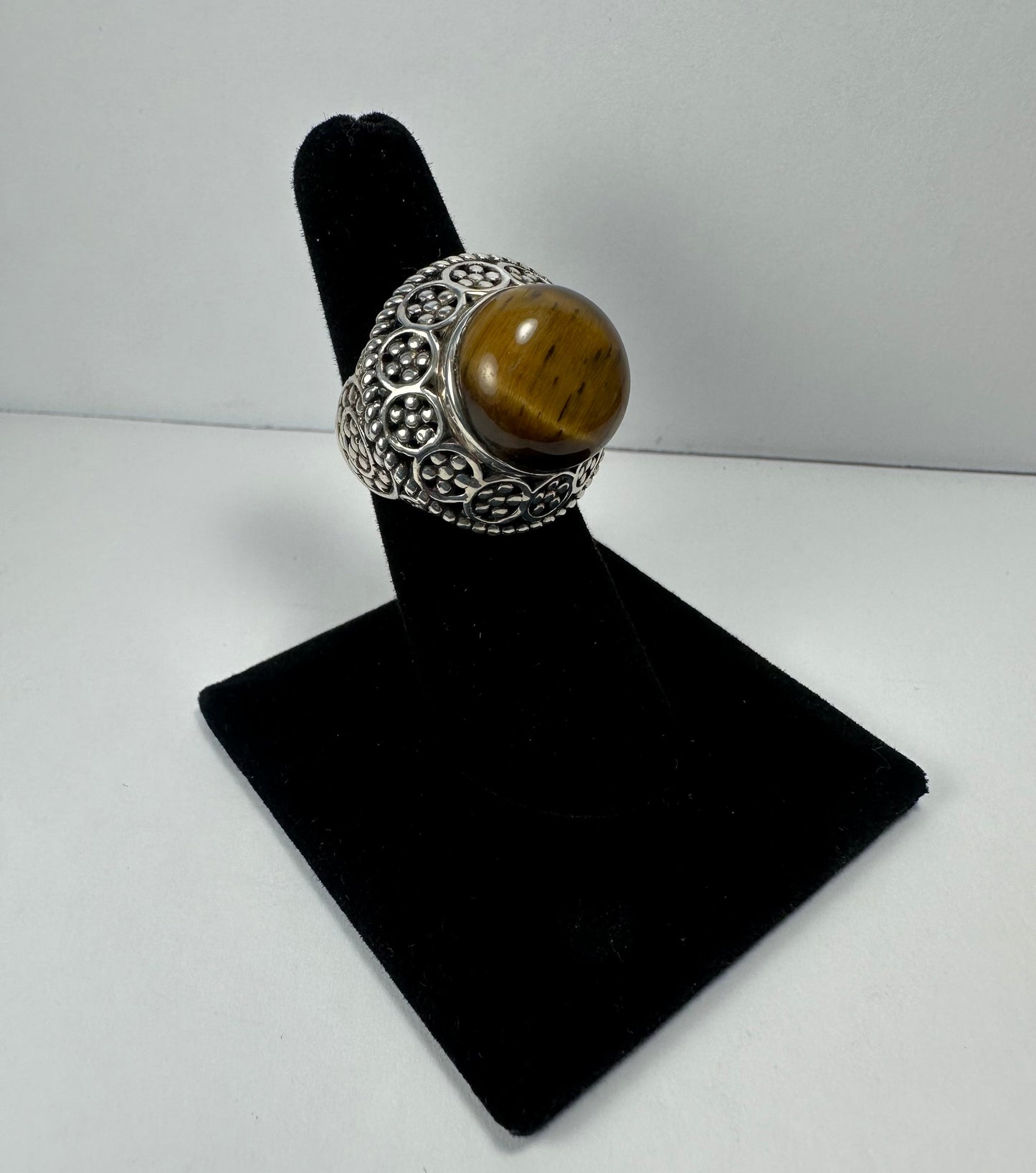 Tiger's Eye Ring