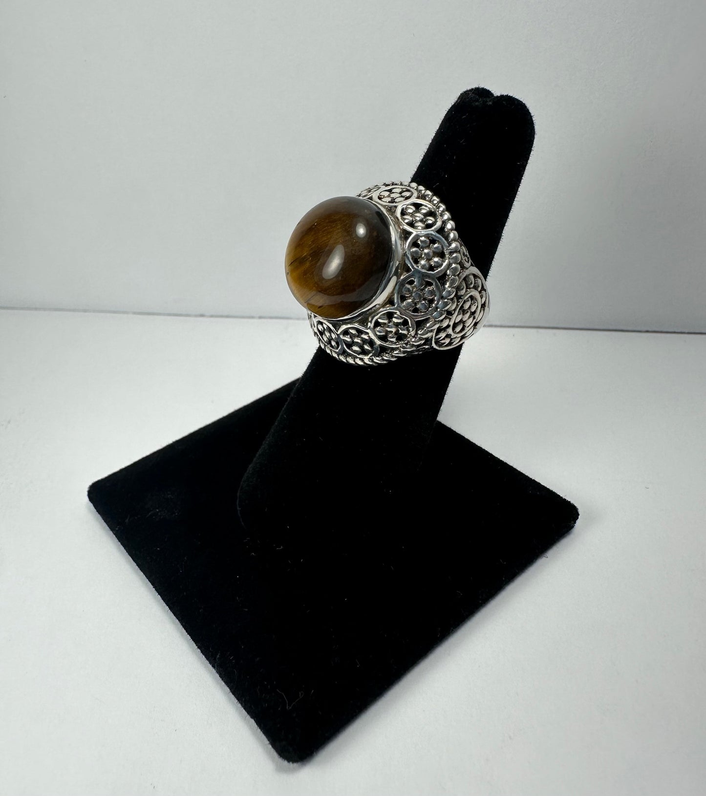 Tiger's Eye Ring