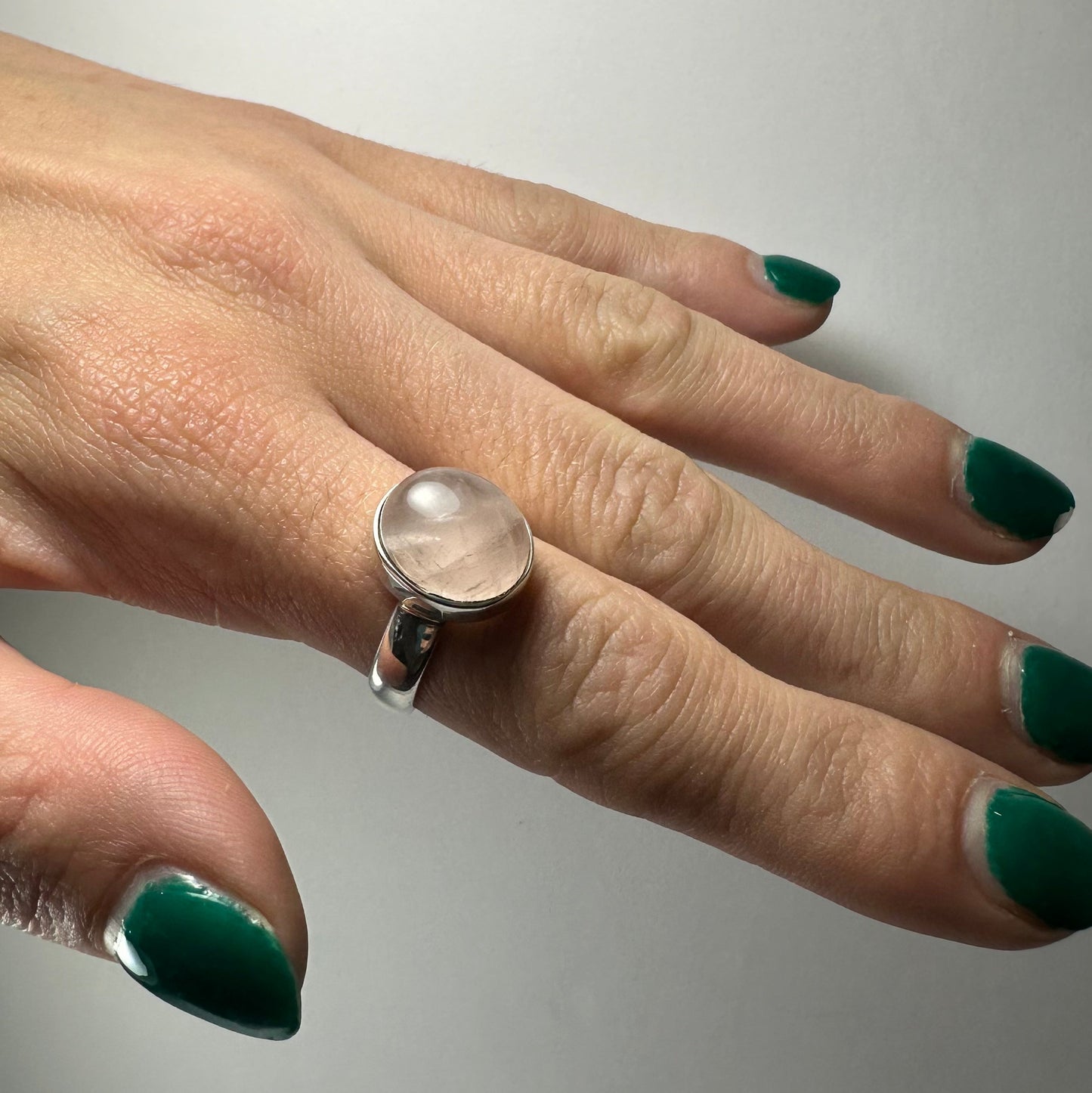 Rose Quartz Ring