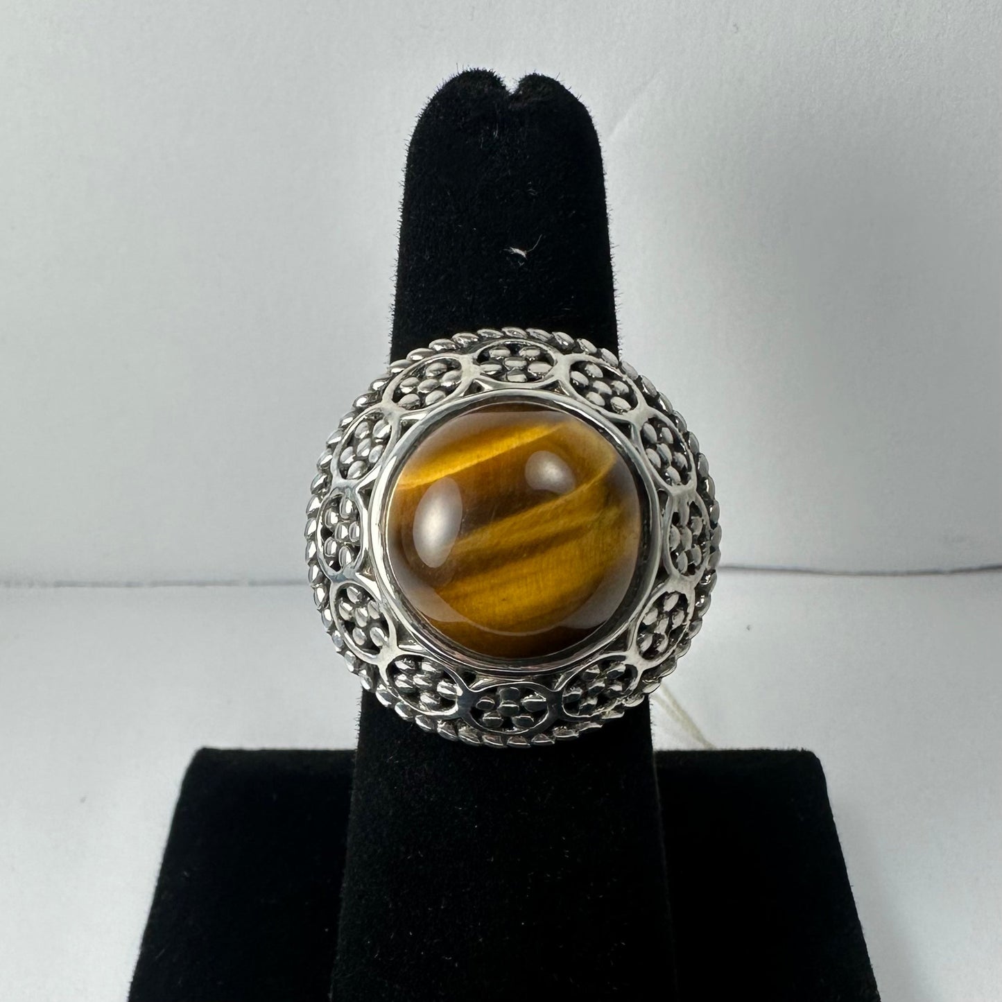 Tiger's Eye Ring