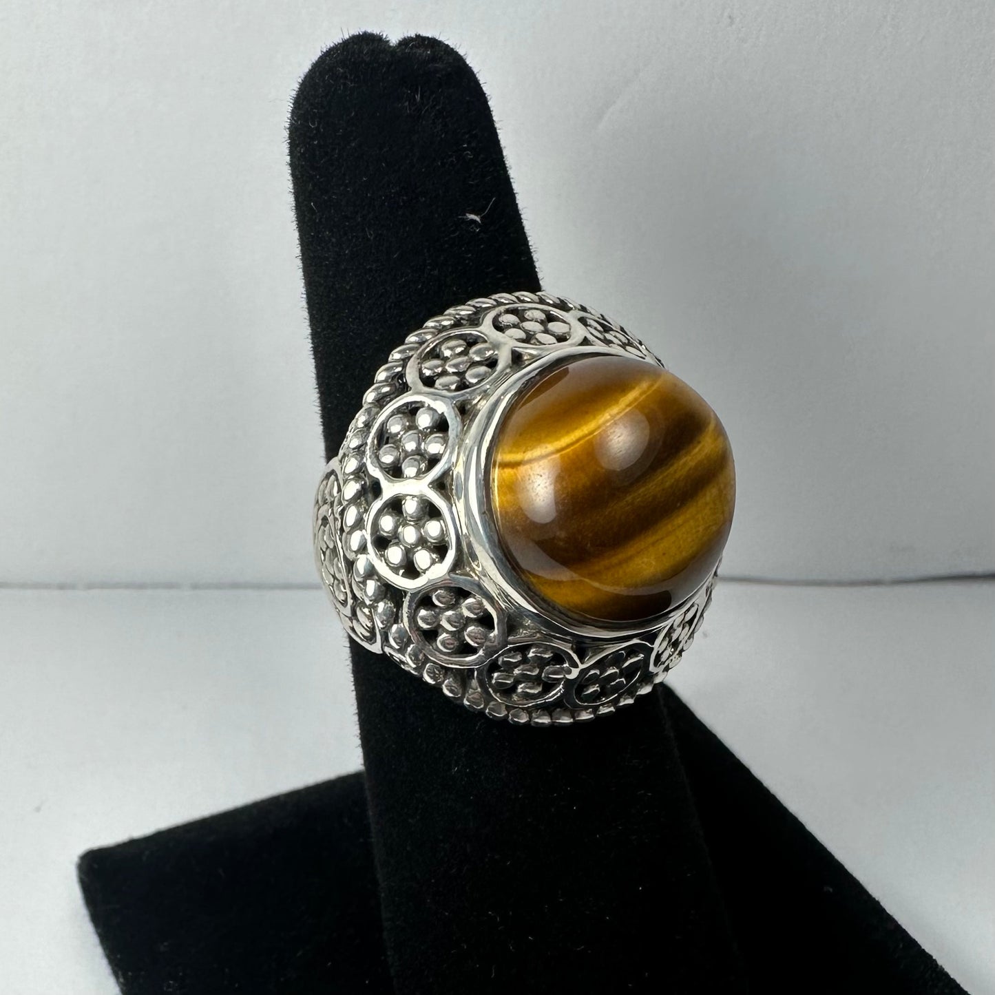 Tiger's Eye Ring