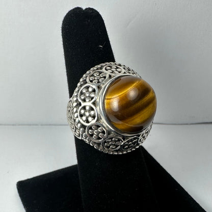 Tiger's Eye Ring