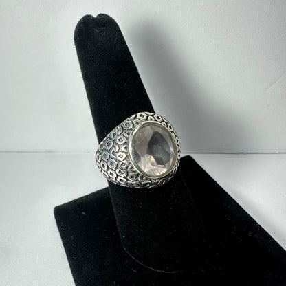 Rose Quartz Ring