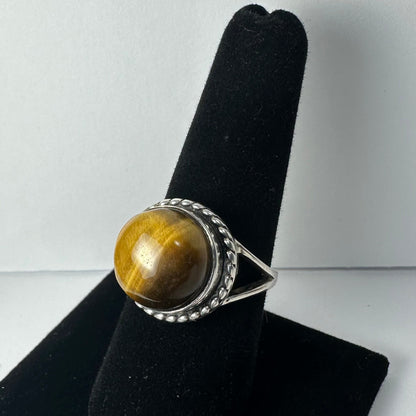 Tiger's Eye Ring