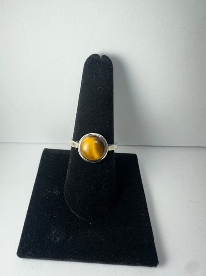 Tiger's Eye Ring