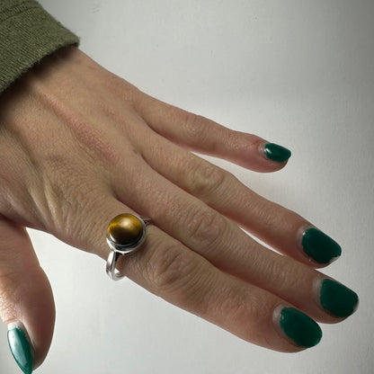 Tiger's Eye Ring