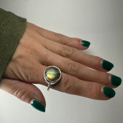 Labradorite Ring