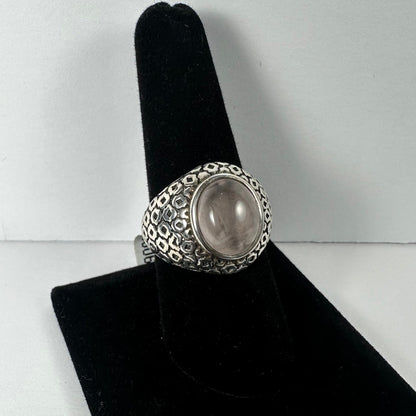 Rose Quartz Ring