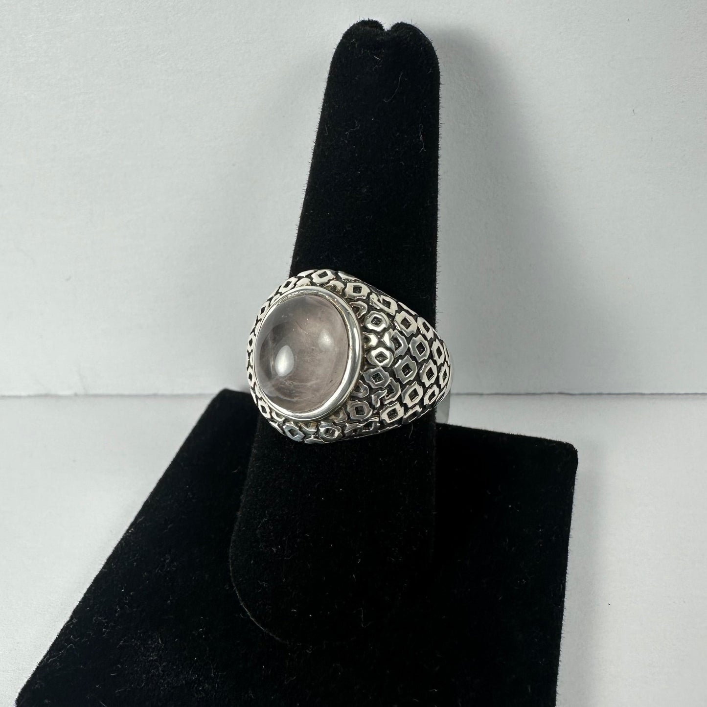 Rose Quartz Ring