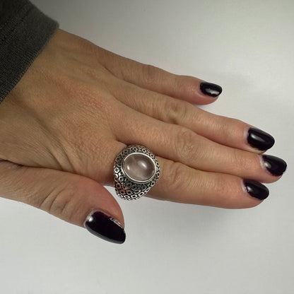 Rose Quartz Ring