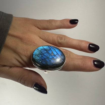 Labradorite Ring