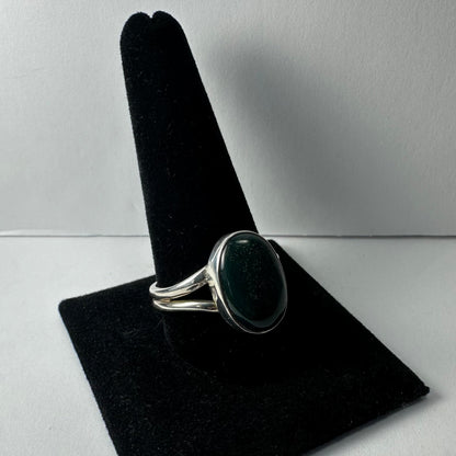 Green Serpentine Ring