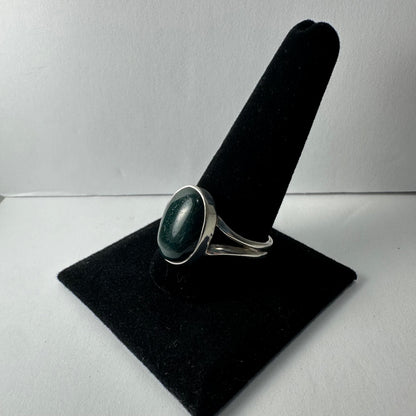 Green Serpentine Ring