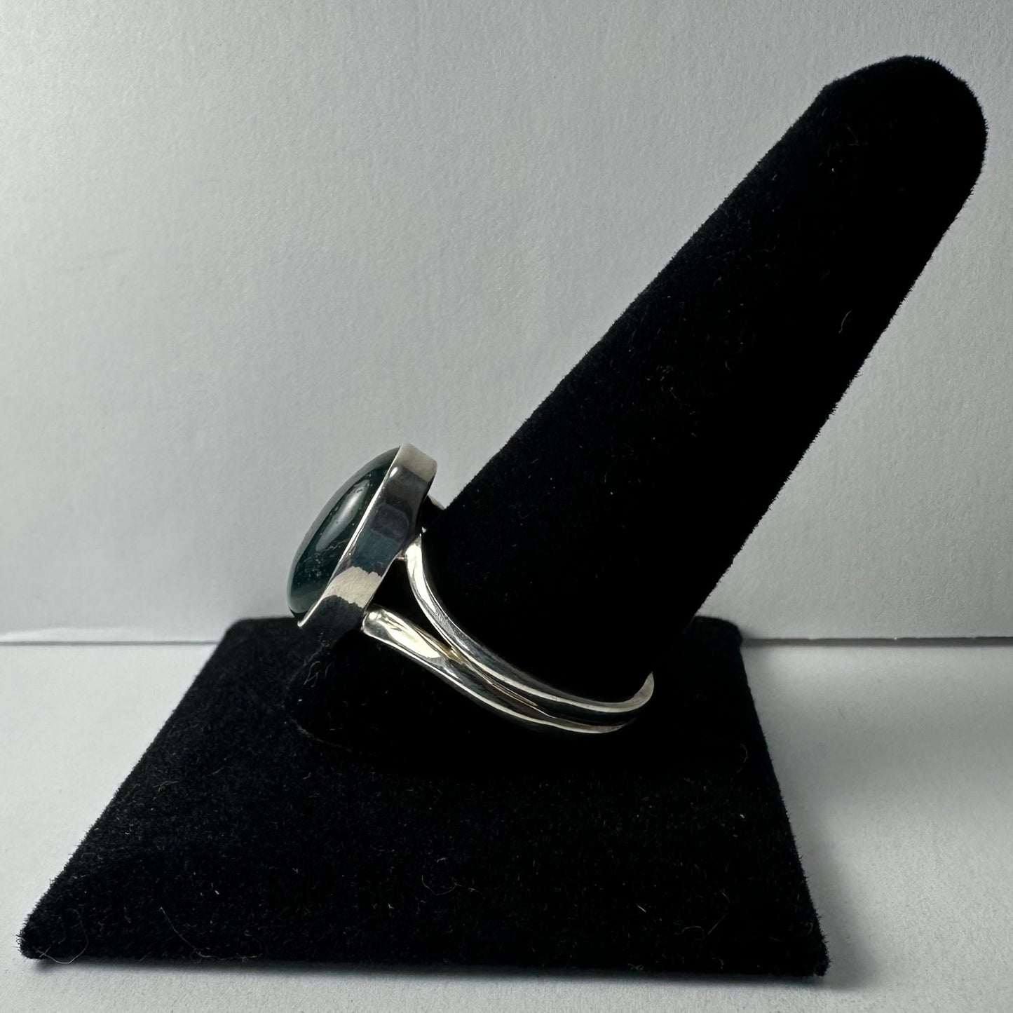 Green Serpentine Ring