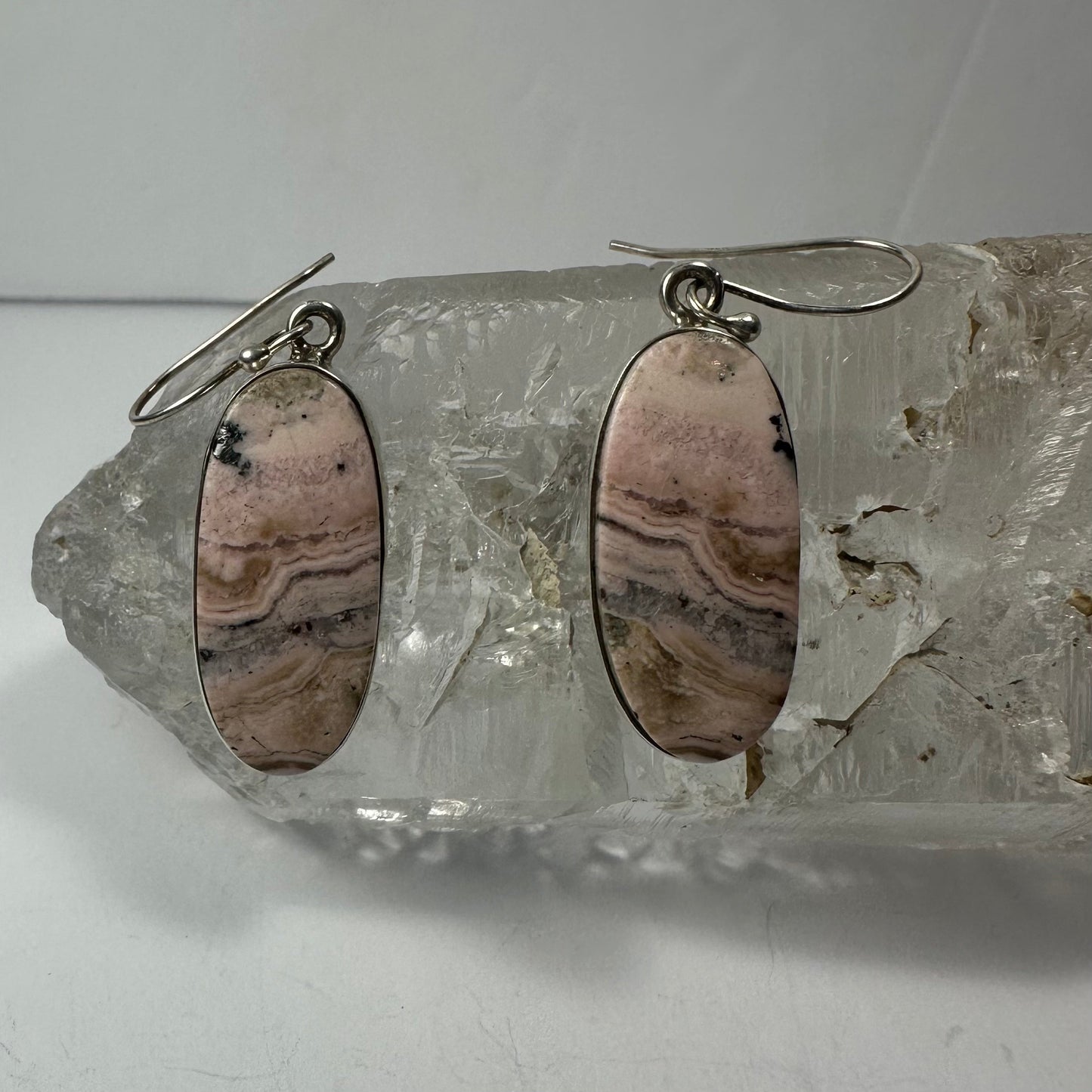 Rhodonite Dangle Earrings