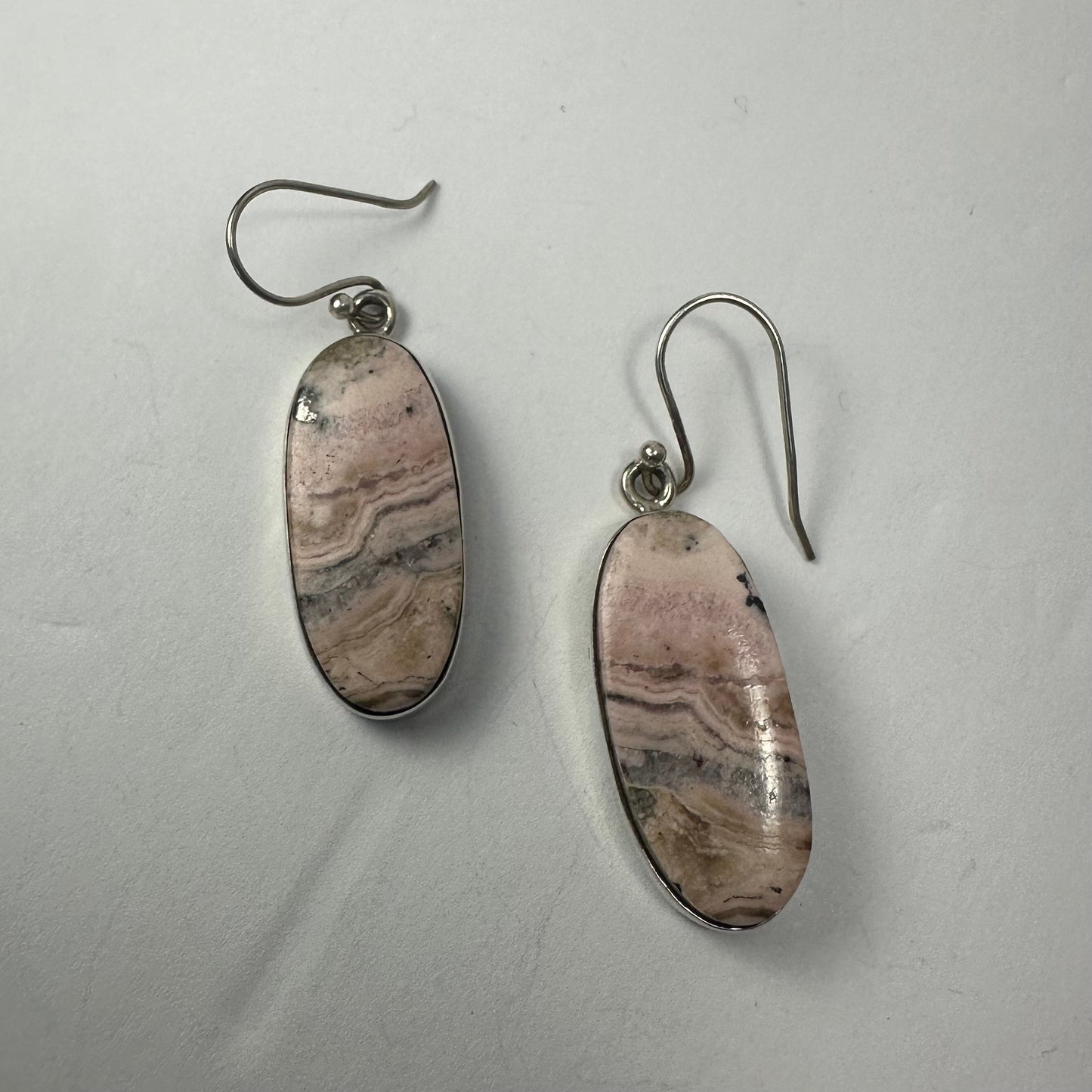 Rhodonite Dangle Earrings