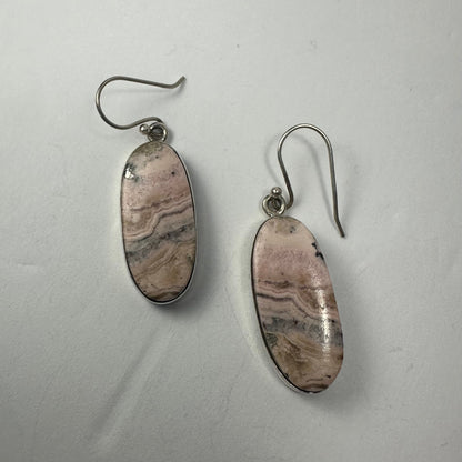 Rhodonite Dangle Earrings