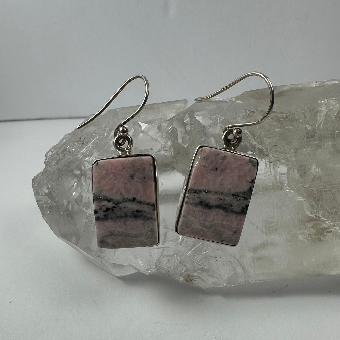 Rhodonite Earrings