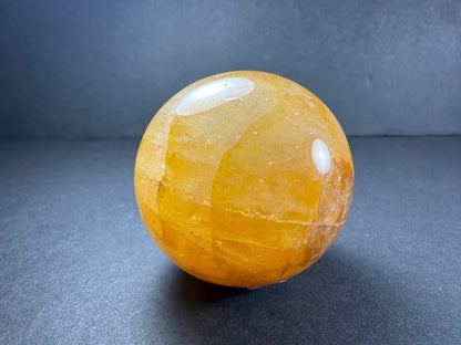 Yellow Hematoid Quartz Sphere