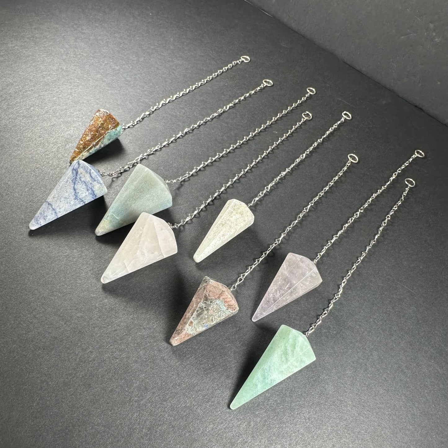 Stone Pendulum with Chain